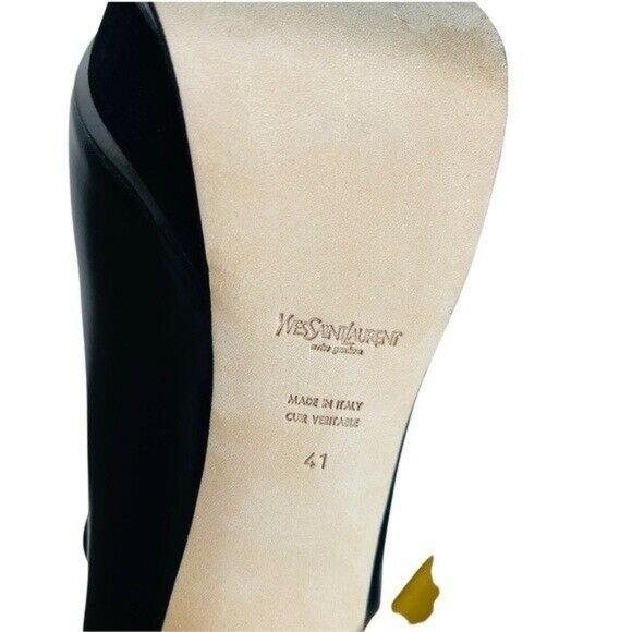 Rare Ysl Tribute Original Design Pair In Two-tone Design Women’s Size 10 - Picture 9 of 10